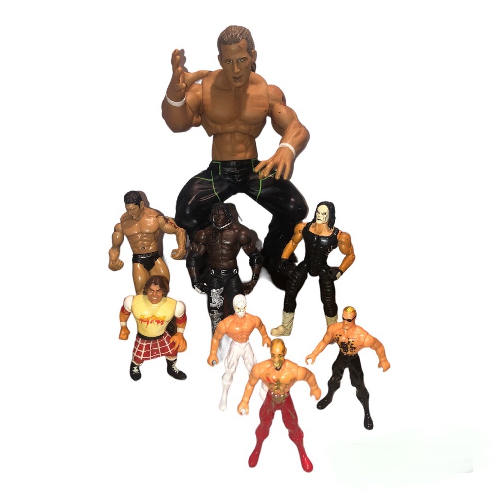 WWE Action Figures Lot Vintage-Modern